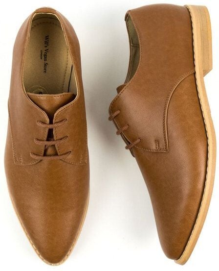 Will's Vegan Shop Point Toe Derbys Damen