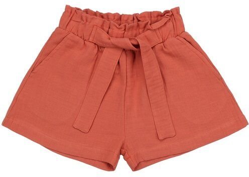 Kinder Shorts Bio-Baumwolle Golden Ochre von Walkiddy, GOTS-zertifizierte, vegane Jersey-Shorts für Mädchen & Jungen, we...