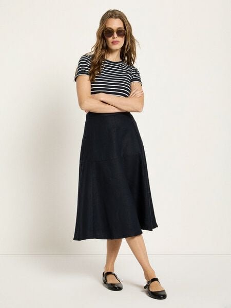 LANIUS Midirock (GOTS) aus Bio-Leinen