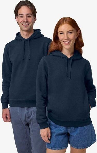 YTWOO Unisex Kapuzenpullover mit Seitentaschen aus Bio Baumwolle und recyceltem PET