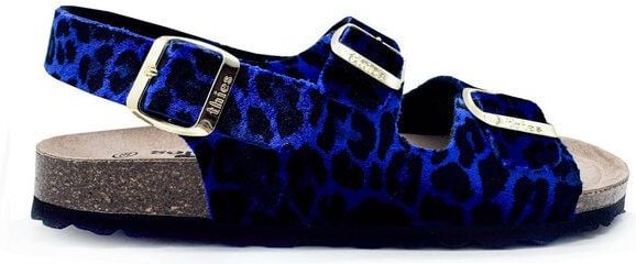 Vegane "thies ® Rec Backstrap Leo Sandale" aus rec. PES