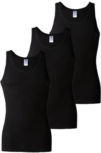 Thumbnail - Haasis Bodywear Herren CLASSIC Unterhemd, Doppelripp, 3er Pack