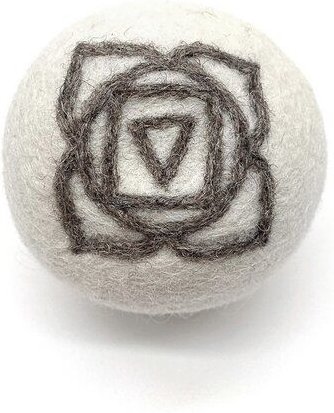 Wooliie Handgefertigte Chakra-Bälle aus 100 % naturbelassener Schurwolle – 7 Designs