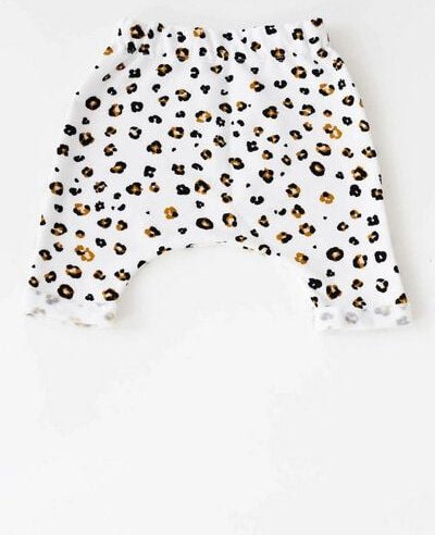Baby Sweat Hose *Leopard* Bio Baumwolle | NoniKids Berlin