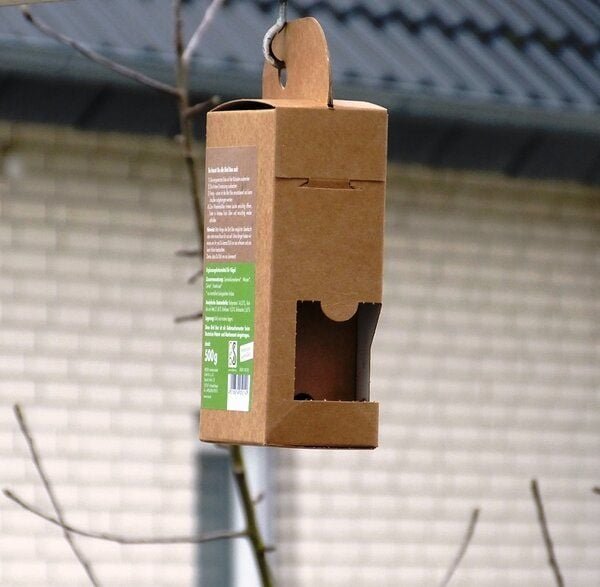 ARIES Bird Box wiederverwendbares Futterhaus für Gartenvögel