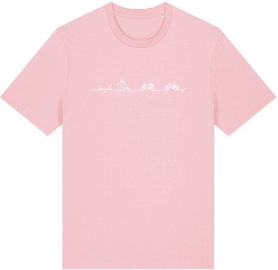 Brandless Basic Bio Unisex T-Shirt Bicycle Line 180g/m² XXS - 3 XL