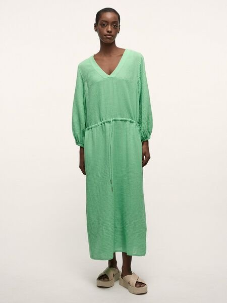 Thumbnail - LANIUS Maxikleid mit Struktur aus Bio-Baumwolle