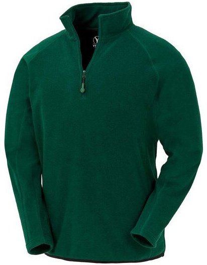 YTWOO Recycelter Unisex Microfleece-Pullover mit Reißverschlusskragen