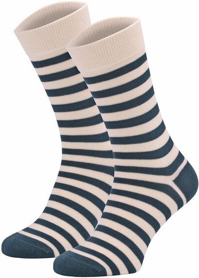 Opi and Max Breite Streifen Socken Samen 3 Paar Bio-Baumwolle 98% Bio-Baumwolle