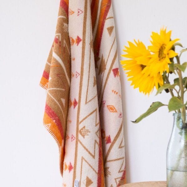 Steppenwolle Decke für Kinder CANYON | 100% Mulesingfreie Schurwolle