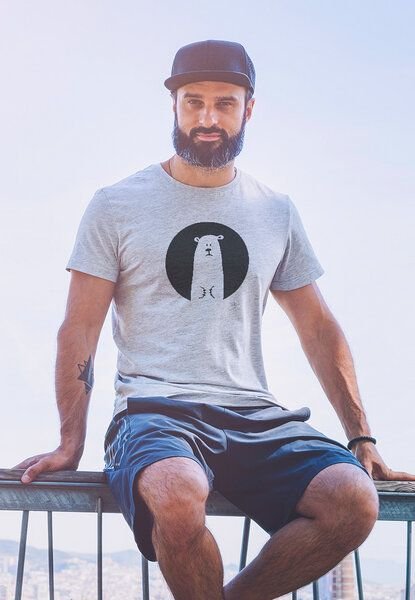 Kultgut Biofair - Weiches, hochwertiges Shirt / Icebear