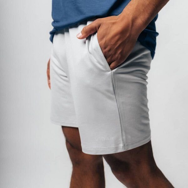 VIDAR Sport Multi-Sport Shorts für Männer aus 100% TENCEL Lyocell French Terry