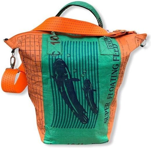 Beadbags Großer Multifunktionsbehälter / Wäschesack recycelter Reissack in Large