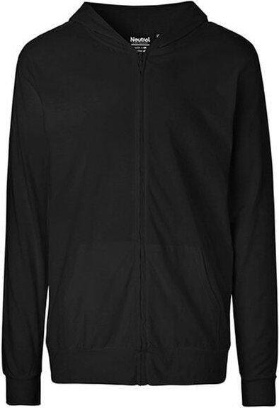 Neutral® Unisex Jersey (T-Shirt Stoff) College Hoodie Hoody Kapuzenpullover Sweatjacke