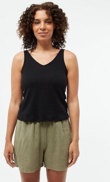 Givn Berlin Top GBJETTE aus Baumwoll-Leinen Mix