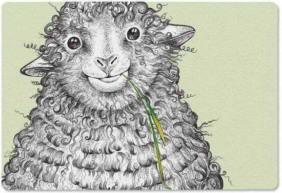 LIGARTI Holzbrettchen - Wollfried