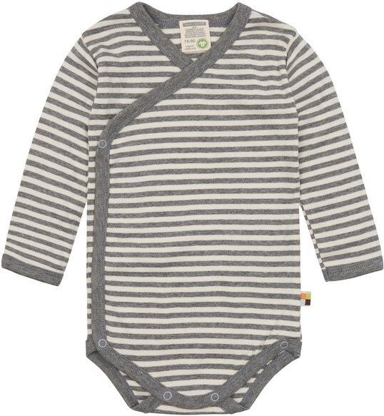 Thumbnail - loud + proud Babys & Kinder Wickelbody langarm, GOTS-zertifiziert