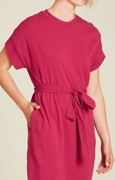 Thumbnail - TRANQUILLO Tailliertes Minikleid Biobaumwolle (S25E04)