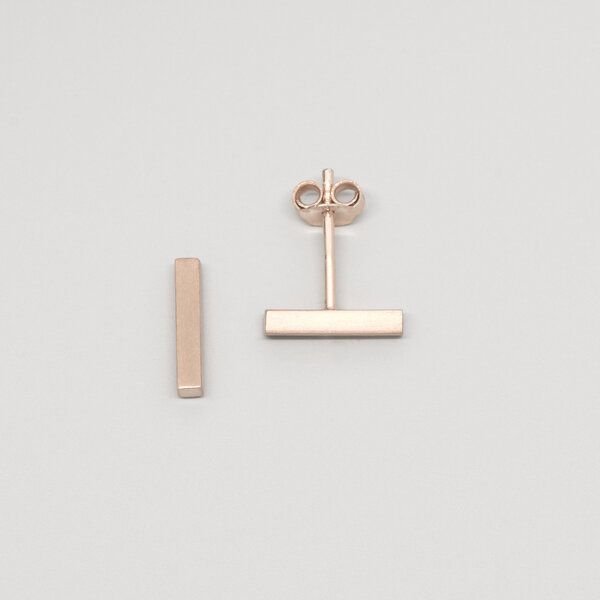 fejn jewelry Ohrstecker 'satin bar'