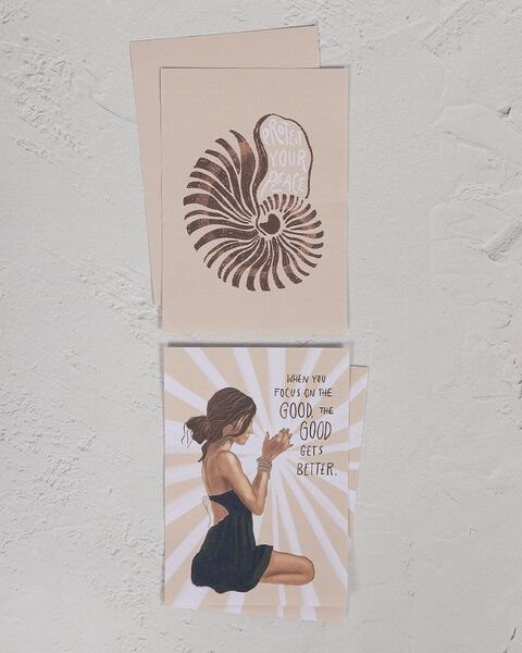 Thumbnail - Oh Shanti Sticker 4er Set