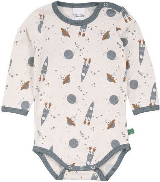 Langarm Baby Body *Astro* GOTS & Bio- Baumwolle | Freds World