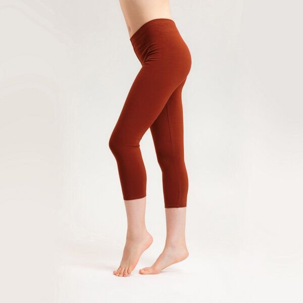 Frija Omina Bio Capri Leggings, 3/4 Leggings dunkel