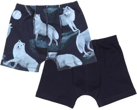 Boxershorts Bio-Baumwolle Blau - Walkiddy Nachhaltig