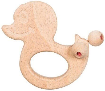 Efie Greifling Holz Ente, unbehandeltes Buchenholz