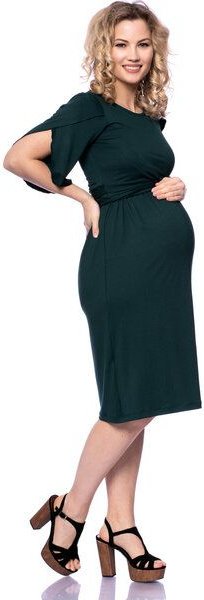 Milchshake 2 tlg. VARIO-SET (LUNA & ESTHA) Umstands-& Stillkleid Uni aus TENCEL Modal