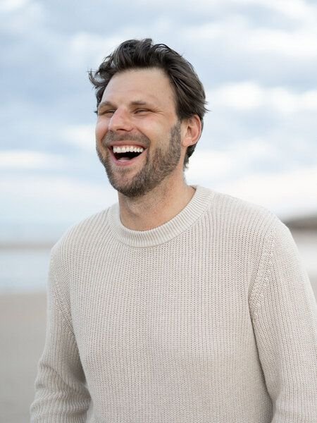 FUXBAU 4Seasons Männer Strickpullover