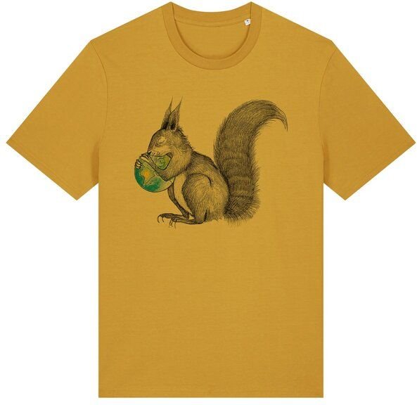 T-Shirt – Eichhörnchen Welt – LIGARTI Tiermanufaktur