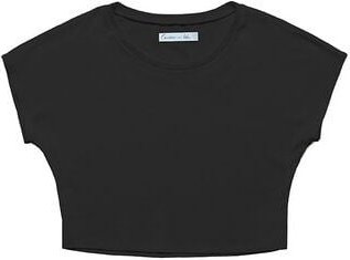 l'amour est bleu Cropped T-Shirt Modell Emma