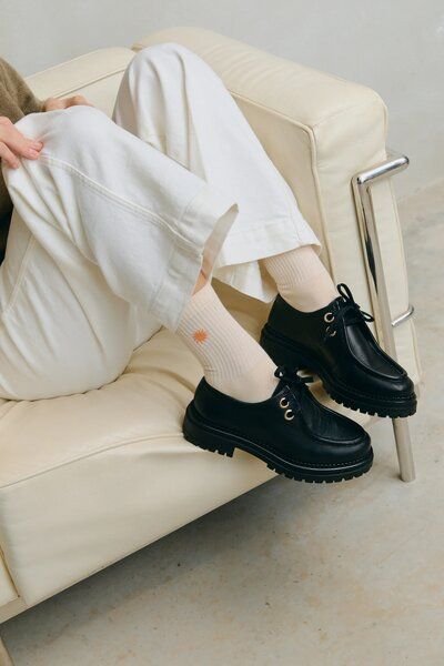 Jutelaune Cord Chunky Shoes