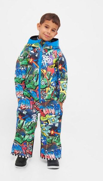 WeeDo Schneeanzug „Cosmo Sprayprint“