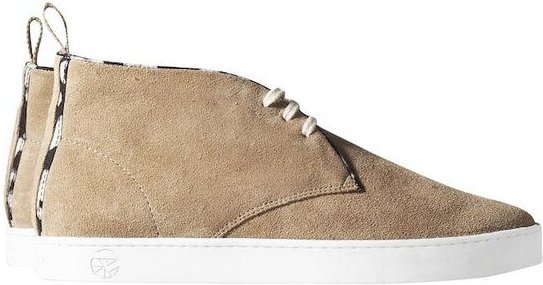 PANAFRICA Kilimandjaro Wildleder Boots Beige - Fair Trade & Recycling Sneaker - Unisex