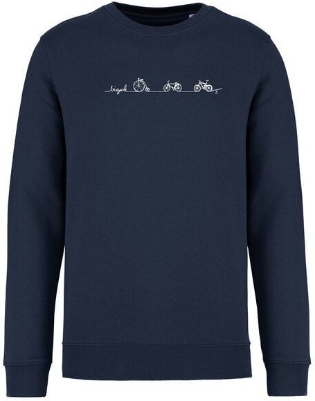Brandless Basic Bio Unisex Sweatshirt Nr.3 Bicycle Line 350g/m²