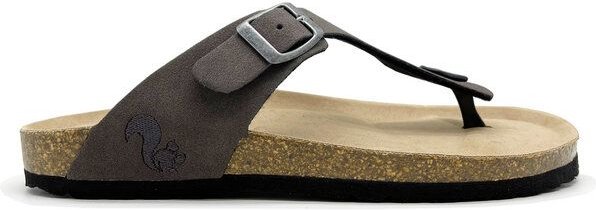 Vegane thies ® Eco Bio Thong Sandale aus rec. PET mit Kork-Tieffussbett MEN