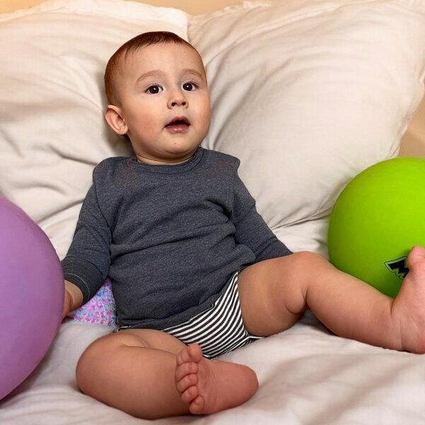 Baby Langarm T-shirt Body 'OrganicEra' aus Bio Baumwolle