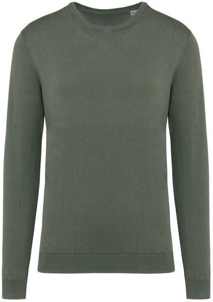 Greenspired Umweltfreundlicher ausgewaschenes Herrensweatshirt 285g/m² S-3XL 100 % Biobaumwolle
