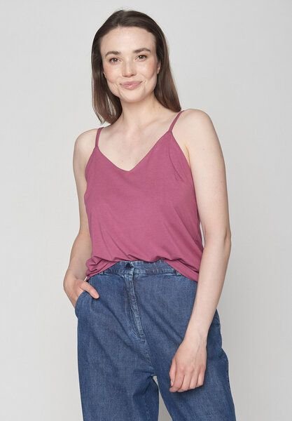 GREENBOMB Basic Lush - Sommerliches Top aus einem LENZING ECOVERO Mix / Fair & Vegan