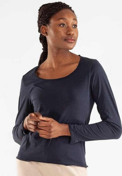 Thumbnail - Alma & Lovis Smartes Langarmshirt aus Bio-Baumwolle | Smart Shirt