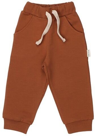 Kinder Jogginghose Bio-Baumwolle, Goldbraun, Walkiddy