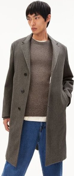 ARMEDANGELS PAABLO Herren Mantel aus recycelter Wolle