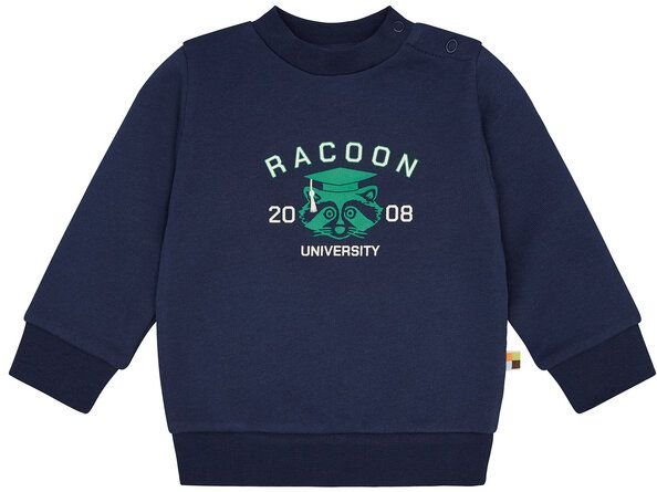 loud + proud Babys & Kinder Sweatshirt mit Druckmotiv, GOTS-zertifiziert