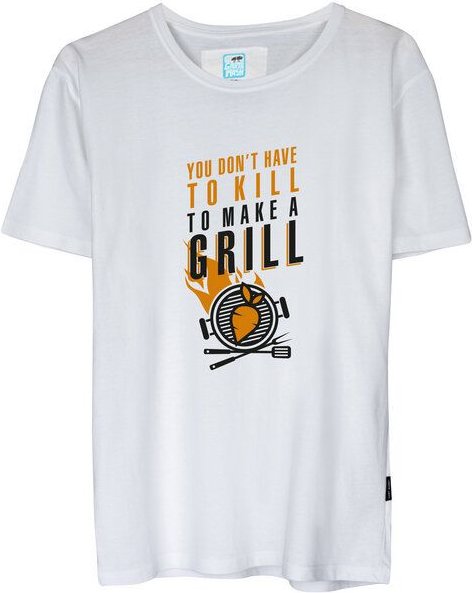 GARY MASH Shirt Veggie Grill aus Biobaumwolle