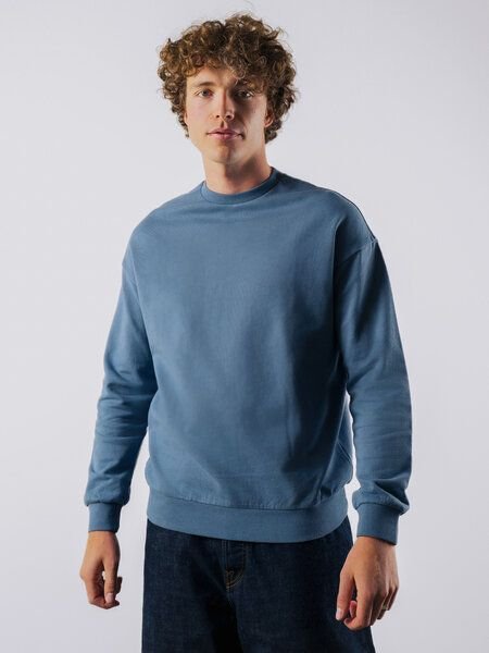 Thumbnail - Honest Basics Leichter Pullover mit Rundhalsausschnitt