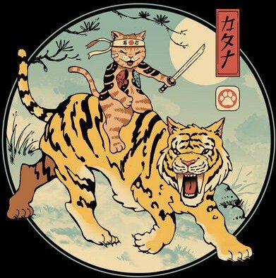 Photocircle Poster / Wandbild / Leinwand / Deko - Sabretooth Catana