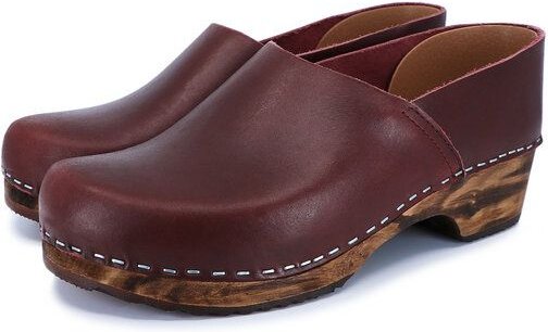 SNÖ - Damen & Herren schwedische Holz Clogs von me&myClogs - low heel