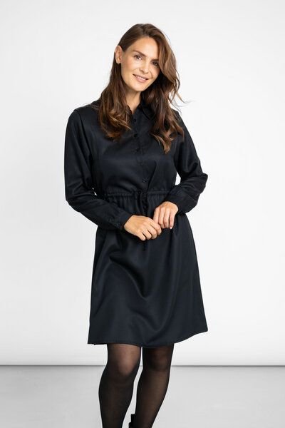 STORY OF MINE Kleid mit Tunnelzug aus Tencel