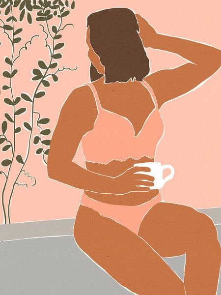 Photocircle Poster / Leinwandbild - Morning Coffee